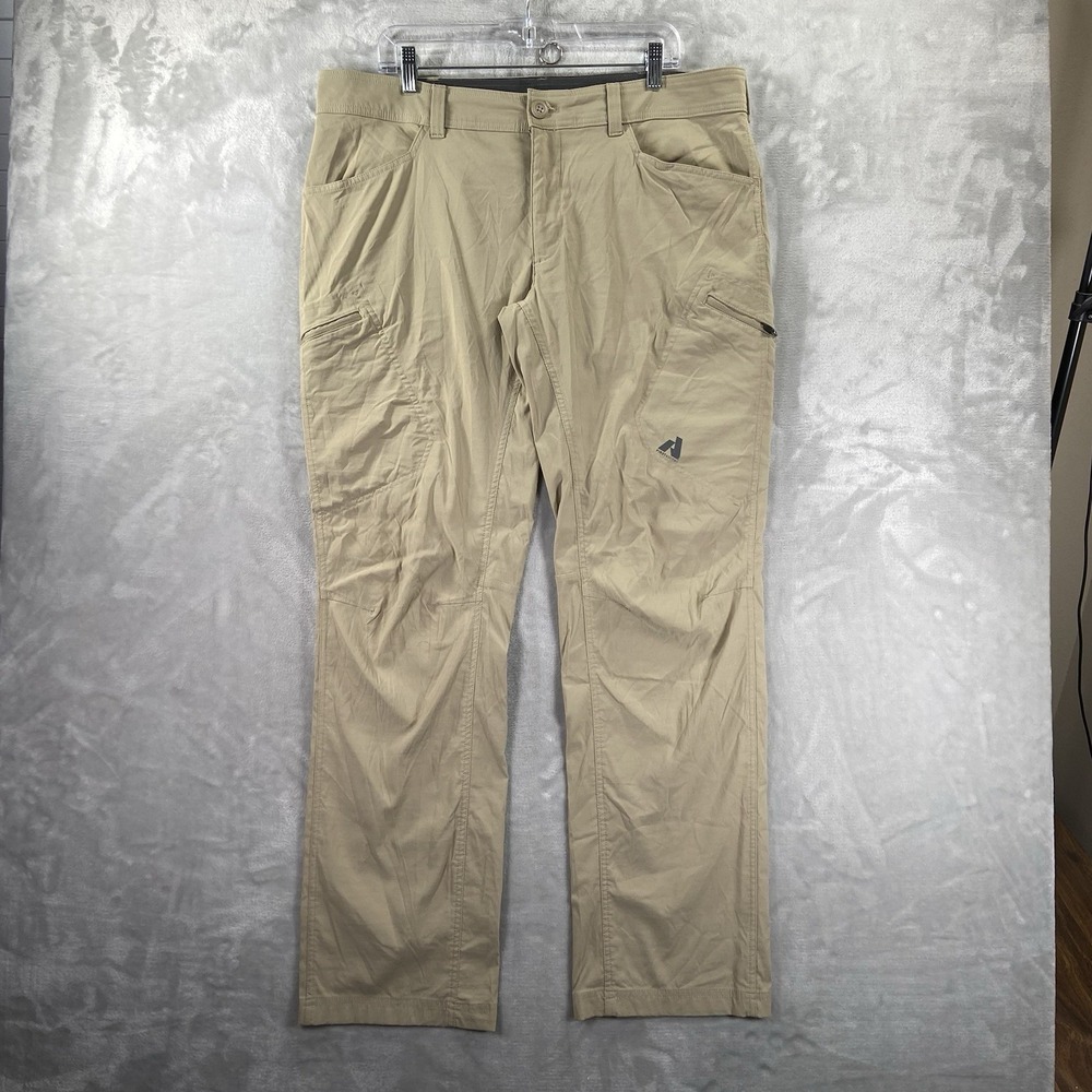 Eddie Bauer Pants men's 38x33 First Ascent Cargo Outdoor Technical Performance